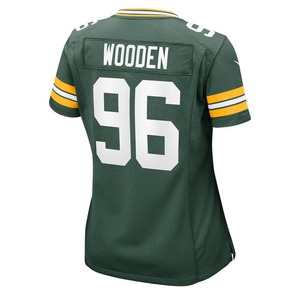 Colby Wooden Green Bay Packers Nike Women's Game Jersey - Green - Image 3