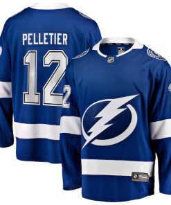 Jakob Pelletier Tampa Bay Lightning  Home Breakaway Jersey - Blue