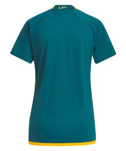 Alternative view of LA Galaxy adidas Women's 2024 LA Kit Replica Jersey - Green