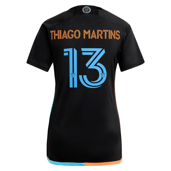 Thiago Martins New York City FC adidas Women's 2024 24/7 Kit Replica Player Jersey?ยจC Black - Image 3