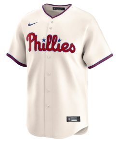 Alternative view of Bryce Harper Philadelphia Phillies Nike 3rd Alternate Limited Player Jersey?¨C Cream