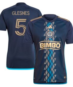 Jakob Glesnes Philadelphia Union adidas 2024 The XV Kit Replica Player Jersey?¨C Navy