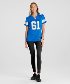 David Bada Detroit Lions Nike Women's Team Game Jersey -  Blue