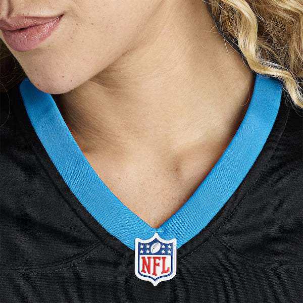 Tershawn Wharton Carolina Panthers Nike Women's Team Game Jersey - Black - Image 8