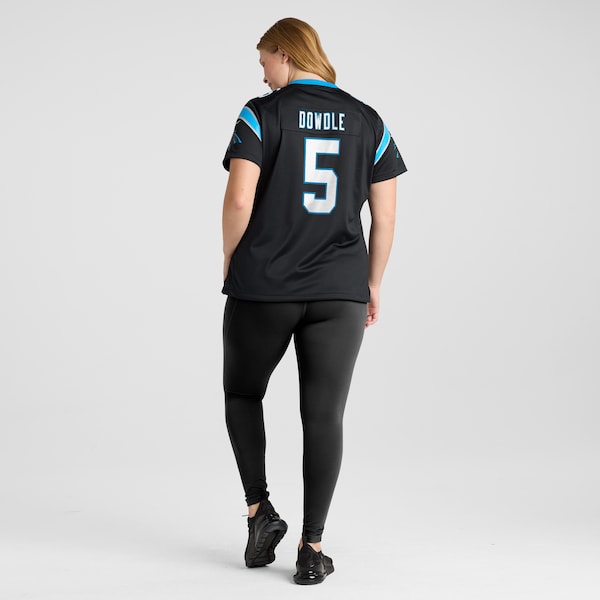 Rico Dowdle Carolina Panthers Nike Women's Team Game Jersey - Black - Image 9