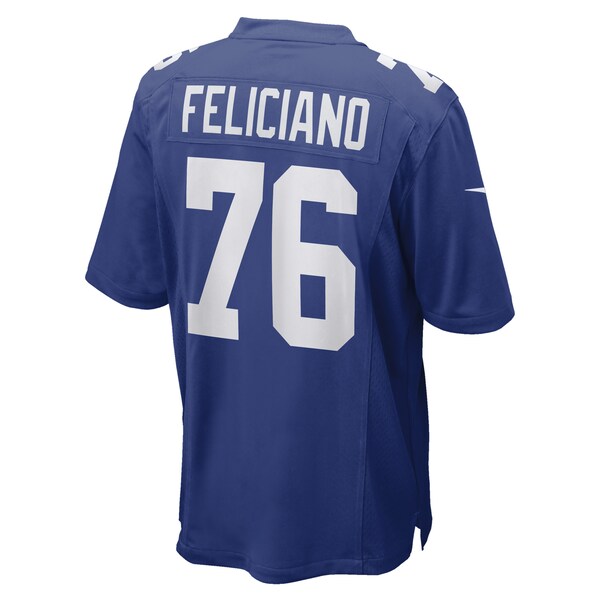 Jon Feliciano New York Giants Nike Game Player Jersey - Royal - Image 3