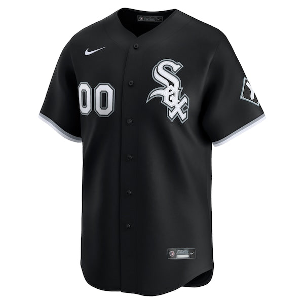Chicago White Sox Nike Alternate Limited Custom Jersey - Black/White - Image 5