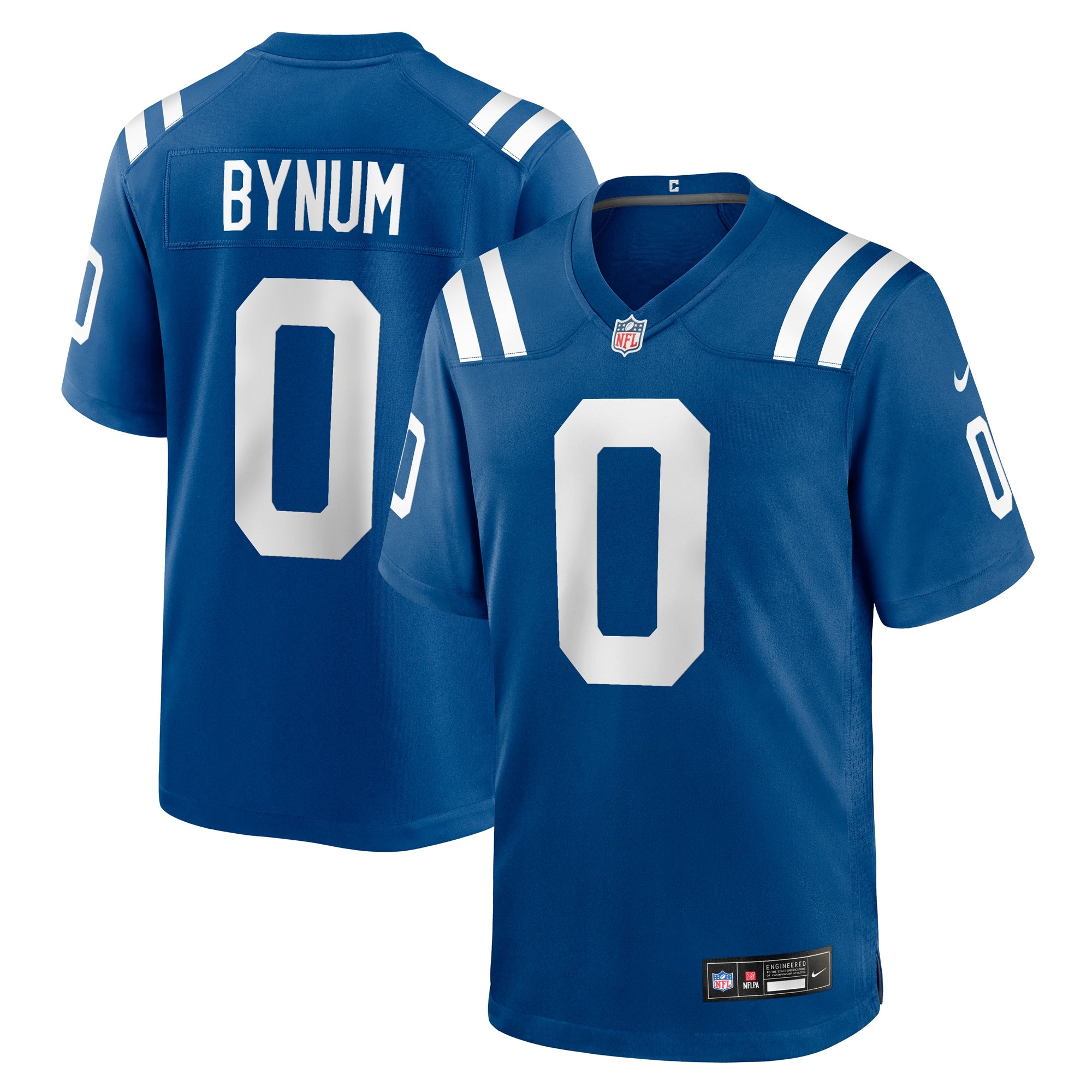Camryn Bynum Indianapolis Colts Nike Alternate 2 Indiana Nights Game Jersey - Heather Royal/Royal - Image 6