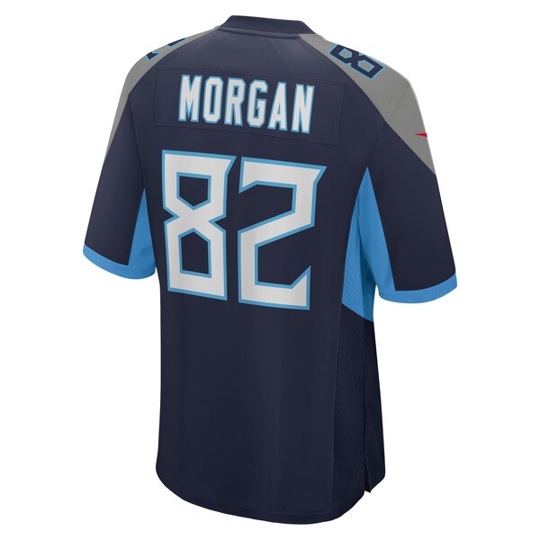 Stanley Morgan Tennessee Titans Nike Team Game Jersey - Navy - Image 4