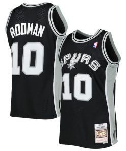 Dennis Rodman San Antonio Spurs  2001/02 Hardwood Classics Swingman Jersey - Black