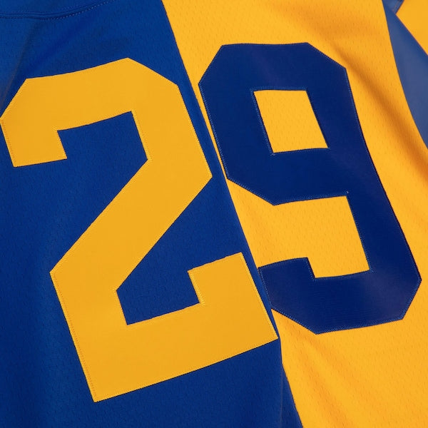 Eric Dickerson Los Angeles Rams 1984 Split Legacy Replica Jersey - Royal/Gold - Image 5