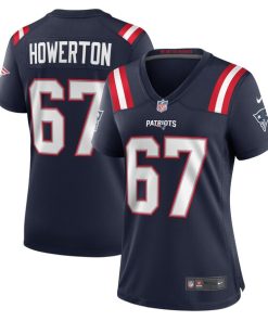 Hayden Howerton New England Patriots Nike Women's Home Game Player Jersey - Navy