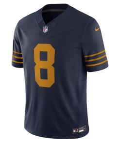 Alternative view of Josh Jacobs Green Bay Packers Nike The 1923 Classic Vapor F.U.S.E. Limited Jersey - Navy