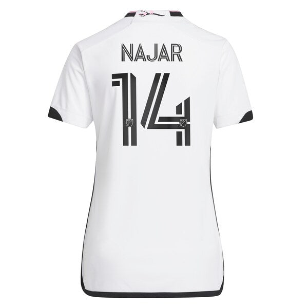 Andy Najar D.C. United adidas Women's 2024 The Cherry Blossom Kit Replica Player Jersey - White - Image 3
