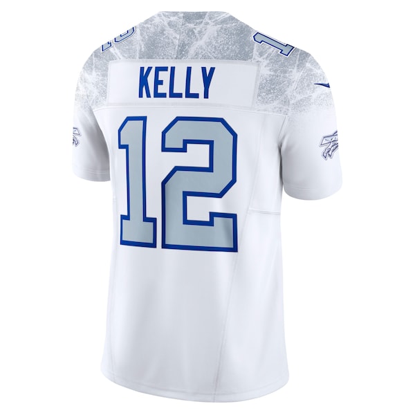 Jim Kelly Buffalo Bills Nike 2025 Rivalries Collection Retired Player Limited Jersey - White - Image 3
