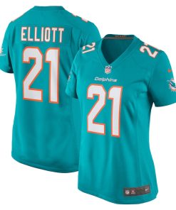 DeShon Elliott Miami Dolphins Nike Women's Nike Women's All Player Jersey - Aqua