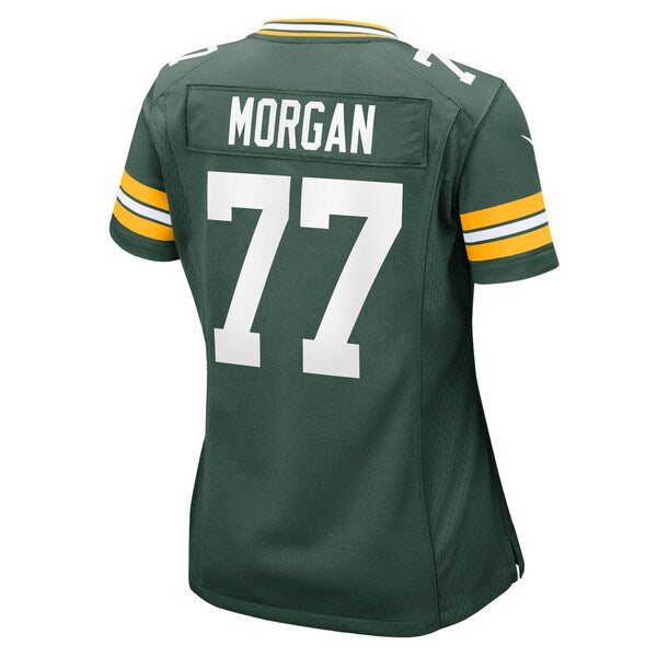 Jordan Morgan Green Bay Packers Nike Women's Game Jersey - Green - Image 4