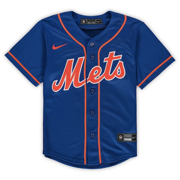 Francisco Lindor New York Mets Nike Preschool Alternate Replica Player Jersey - Royal - Image 2