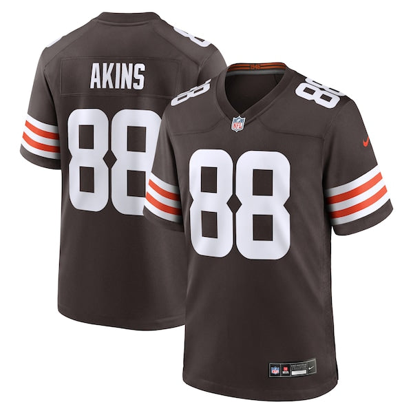 Jordan Akins Cleveland Browns Nike Team Game Jersey - Brown