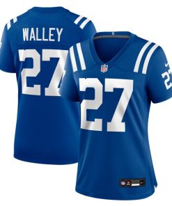 Justin Walley Indianapolis Colts Nike Women's Team Game Jersey -  Royal