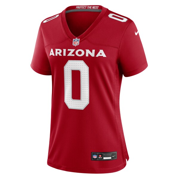 Will Johnson Arizona Cardinals Nike Women's Team Game Jersey - Cardinal - Image 2