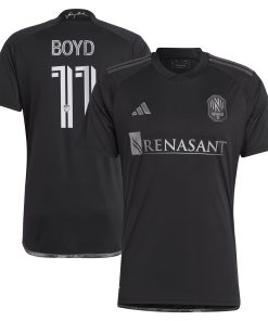 Alternative view of Tyler Boyd Nashville SC adidas 2024 The 615 Kit Replica Player Jersey - Yellow/Black