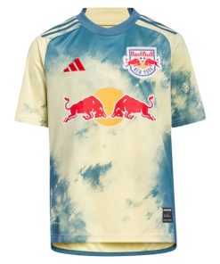 Alternative view of Emil Forsberg New York Red Bulls adidas Youth 2024 Daniel Patrick Kit Replica Player Jersey?¨C Yellow