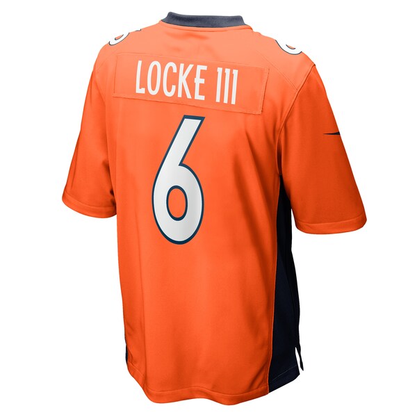 P.J. Locke Denver Broncos Nike Game Player Jersey - Orange - Image 3