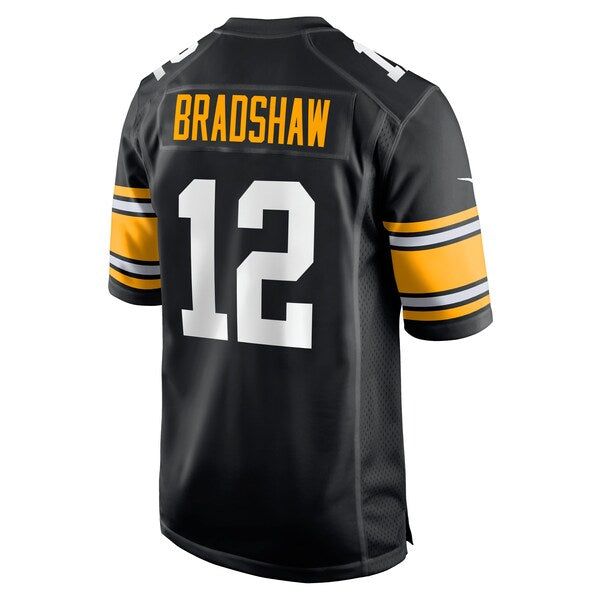 Terry Bradshaw Pittsburgh Steelers Nike Retired Player Jersey - Black - Image 3