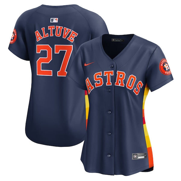 Jose Altuve Houston Astros Nike Women's Alternate Limited Player Jersey?ยจC Navy