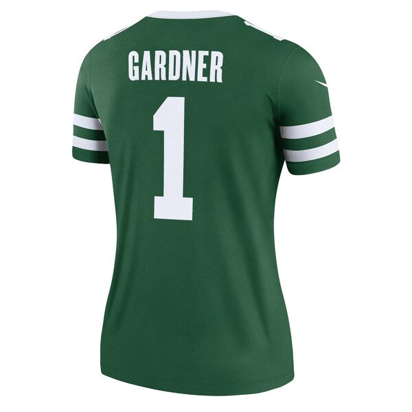Ahmad Sauce Gardner New York Jets Nike Women's Legend Jersey - Green - Image 4