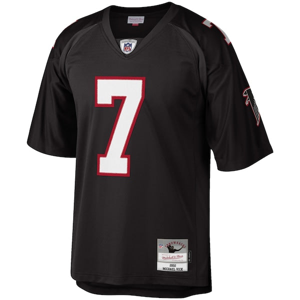 Michael Vick Atlanta Falcons 2002 Retired Player Replica Jersey - Black - Image 2