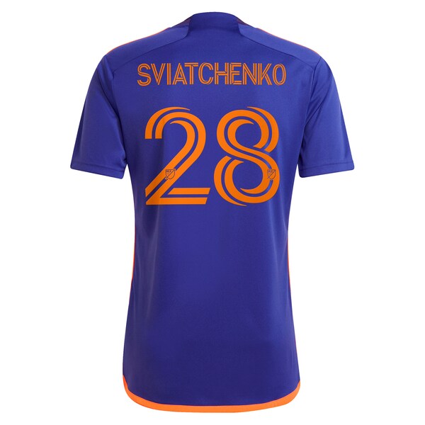 Erik Sviatchenko Houston Dynamo FC adidas 2024 Still Holdin' Replica Player Jersey?ยจC Purple - Image 3