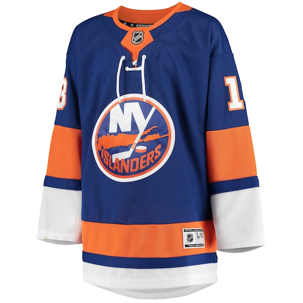 Mathew Barzal New York Islanders Youth Home Premier Player Jersey - Royal - Image 2