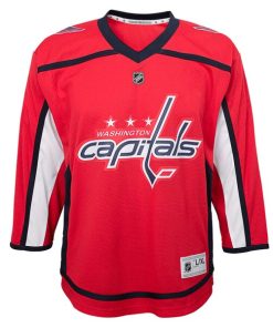 Alternative view of Washington Capitals Preschool Home Replica Jersey - Red