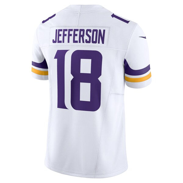 Justin Jefferson Minnesota Vikings Nike Vapor F.U.S.E. Limited Jersey - White/Purple - Image 4