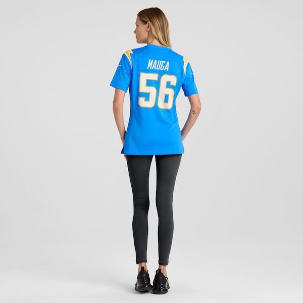 Kanai Mauga Los Angeles Chargers Nike Women's Team Game Jersey - Powder Blue - Image 5