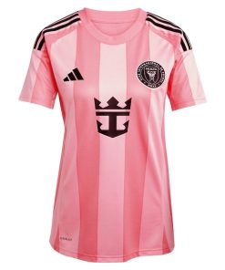 Alternative view of Inter Miami CF adidas Women's 2025 Euforia Replica Jersey - Light Pink