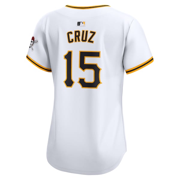 Oneil Cruz Pittsburgh Pirates Nike Women's Home Limited Player Jersey - White - Image 3