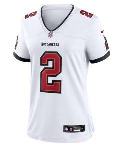 Alternative view of Emeka Egbuka  Tampa Bay Buccaneers Nike Women's  Game Jersey - White/Creamsicle/Red