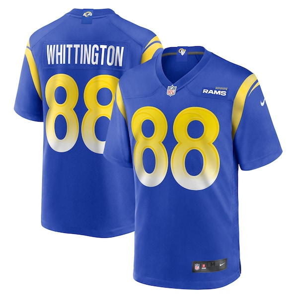 Jordan Whittington Los Angeles Rams Nike Team Game Jersey - Royal