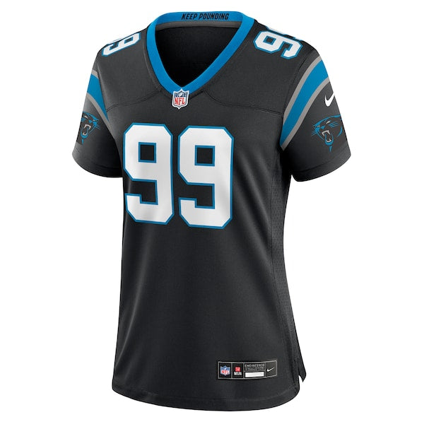 Shy Tuttle Carolina Panthers Nike Women's Game Player Jersey - Black - Image 2