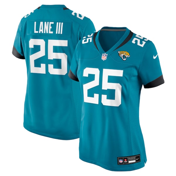 Rayuan Lane III Jacksonville Jaguars Nike Women's Team Game Jersey - Teal