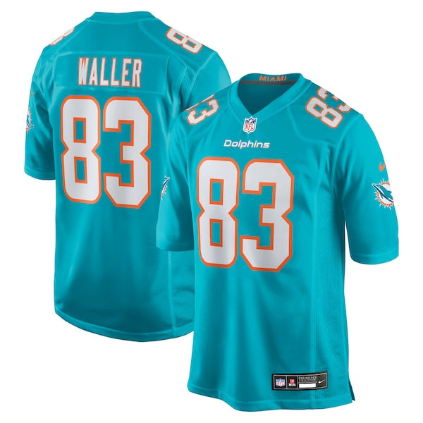 Darren Waller Miami Dolphins Nike Team Game Jersey - Aqua