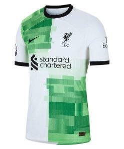 Alternative view of Liverpool Nike 2023/24 Away Authentic Jersey - White