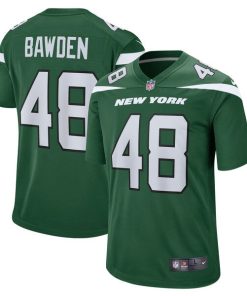 Nick Bawden New York Jets Nike Game Player Jersey - Gotham Green