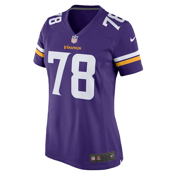 Hakeem Adeniji Minnesota Vikings Nike Women's Team Game Jersey - Purple - Image 2