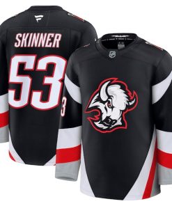 Alternative view of Jeff Skinner Buffalo Sabres  Alternate Premium Jersey - Black/Royal