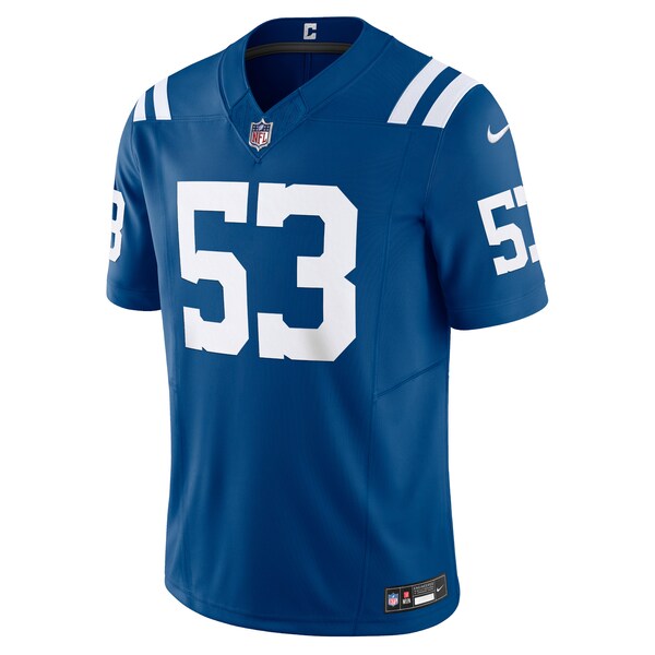Shaquille Leonard Indianapolis Colts Nike Vapor F.U.S.E. Limited Jersey - Royal/Blue/White - Image 3