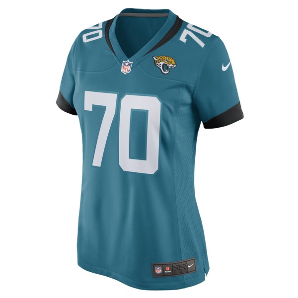 Cole Van Lanen Jacksonville Jaguars Nike Women's Game Player Jersey - Teal - Image 2